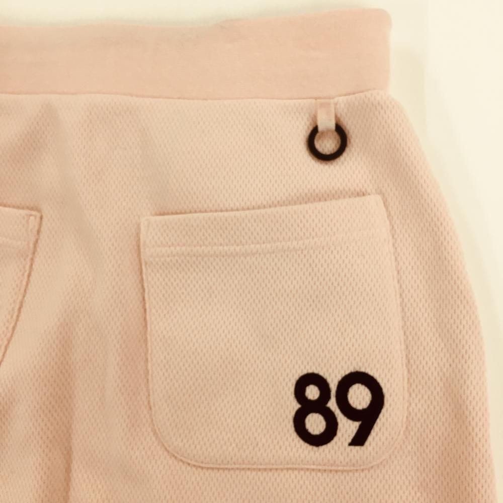 新品PEARLY GATES タイトスカートサイズ：0 ピンク パーリーゲイツ スカート ピンク×ネイビー 織生地 ウエストゴム