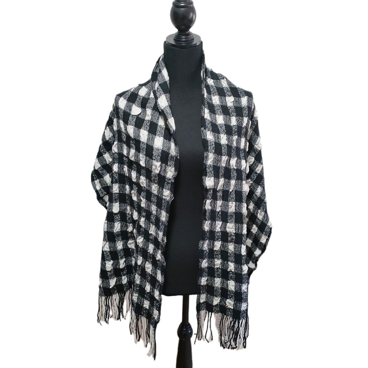 美品 ISSEY MIYAKE MEN イッセイミヤケメン チェック柄 しわ加工  