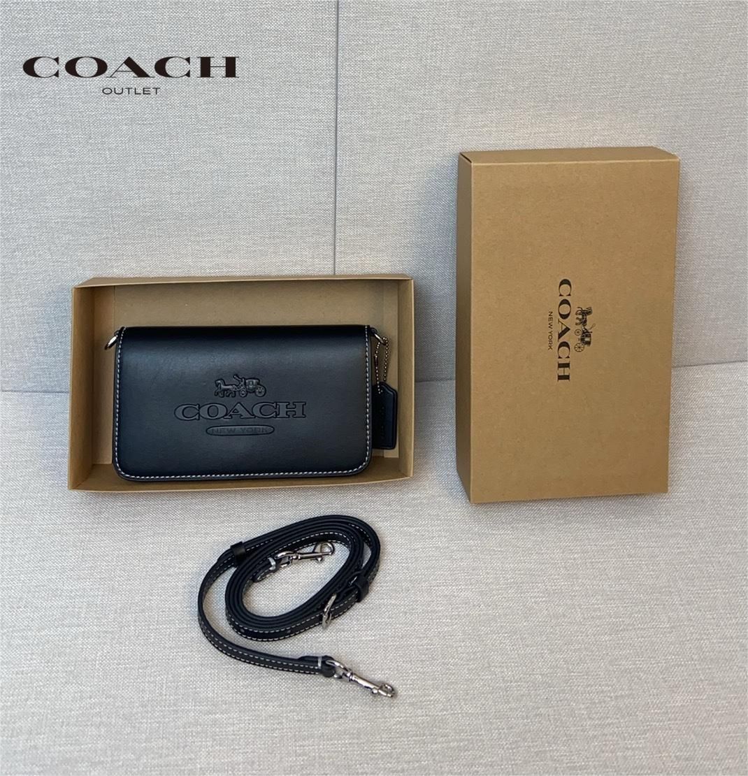 COACH コーチ Andrea カメラバッグトニー クロスボディ ショルダーバッグレディース新作アウトレット品ブラックCT778