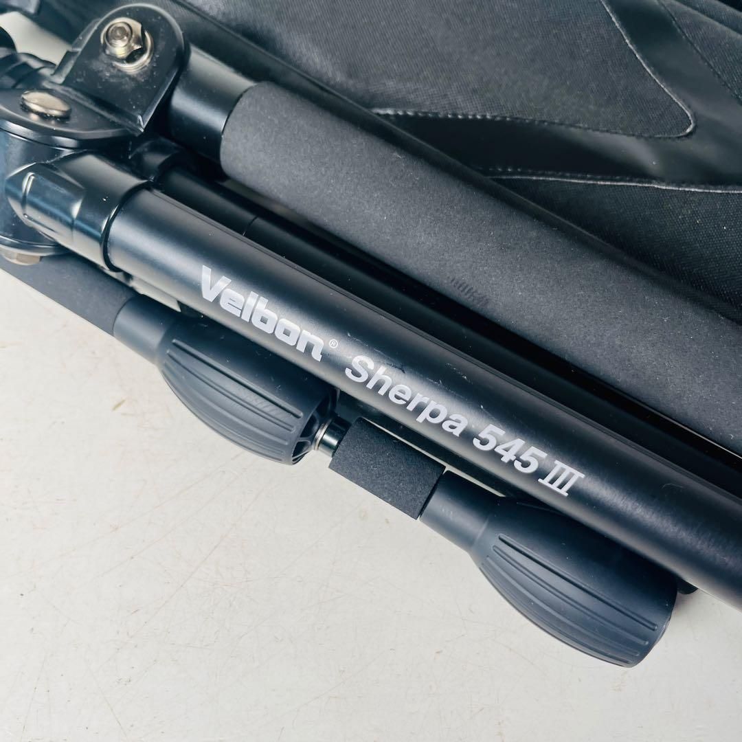 ベルボン Sherpa 545 III 雲台セット 三脚 カメラ 一眼レフ