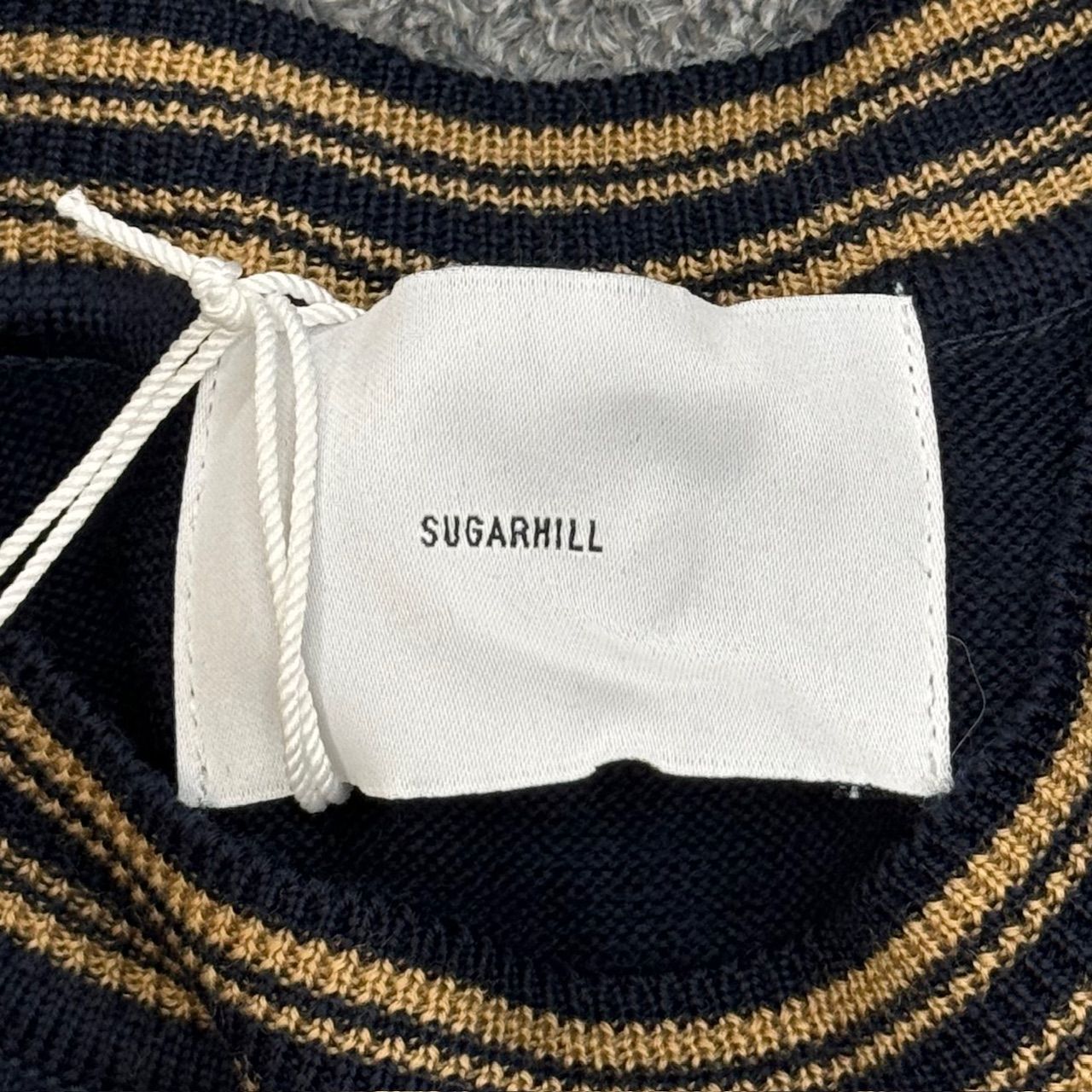 定価46200円 新品 Sugarhill 24SS LINE KNIT SWEATER ライン