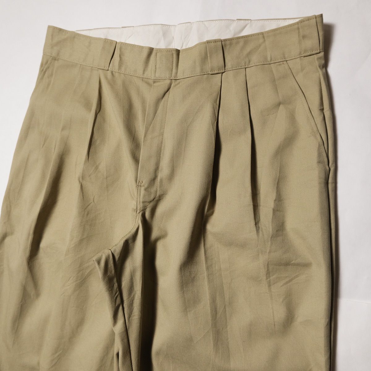 90's USA製 ディッキーズ Dickies 1838 2タック ワークパンツ