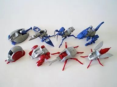 [Used] Plastic Model Complete Set of 8 “ZOIDS Zoid” Command Zoid Collection