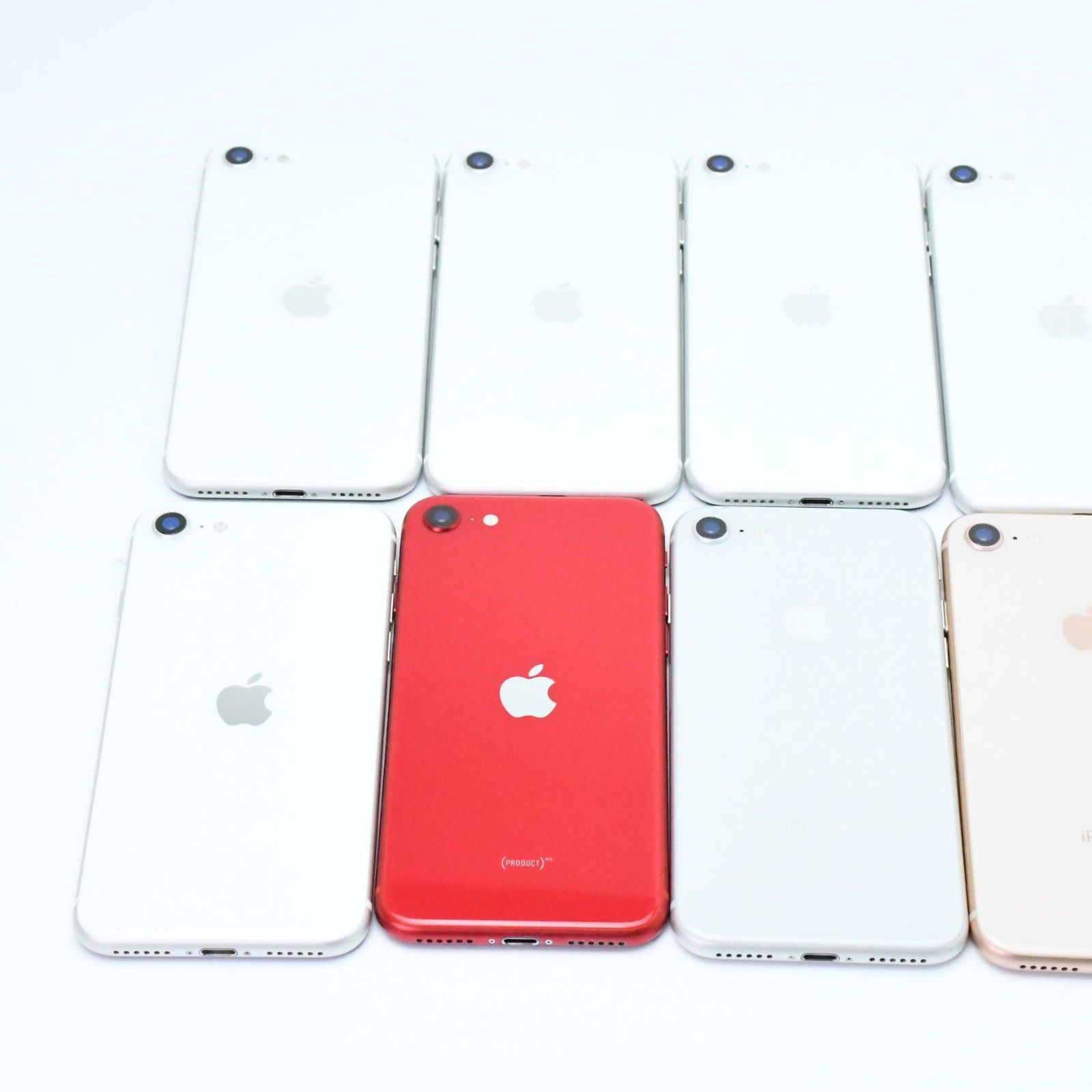 ししママ　iPhonese2 ブラックandホワイト2台 ししママ様専用 iPhonese2 ブラックandホワイト2台 ししママ専用】iPhone8