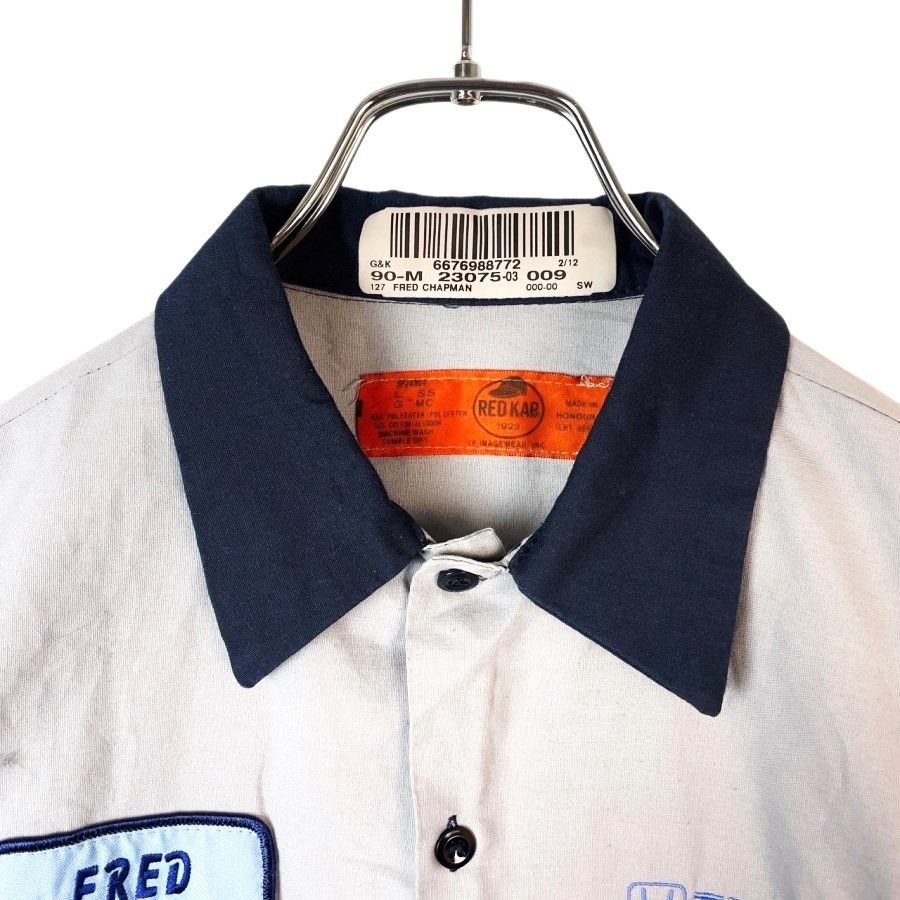 レッドキャップRed KapホンダHONDAオフィシャルユニフォーム半袖ワーク  