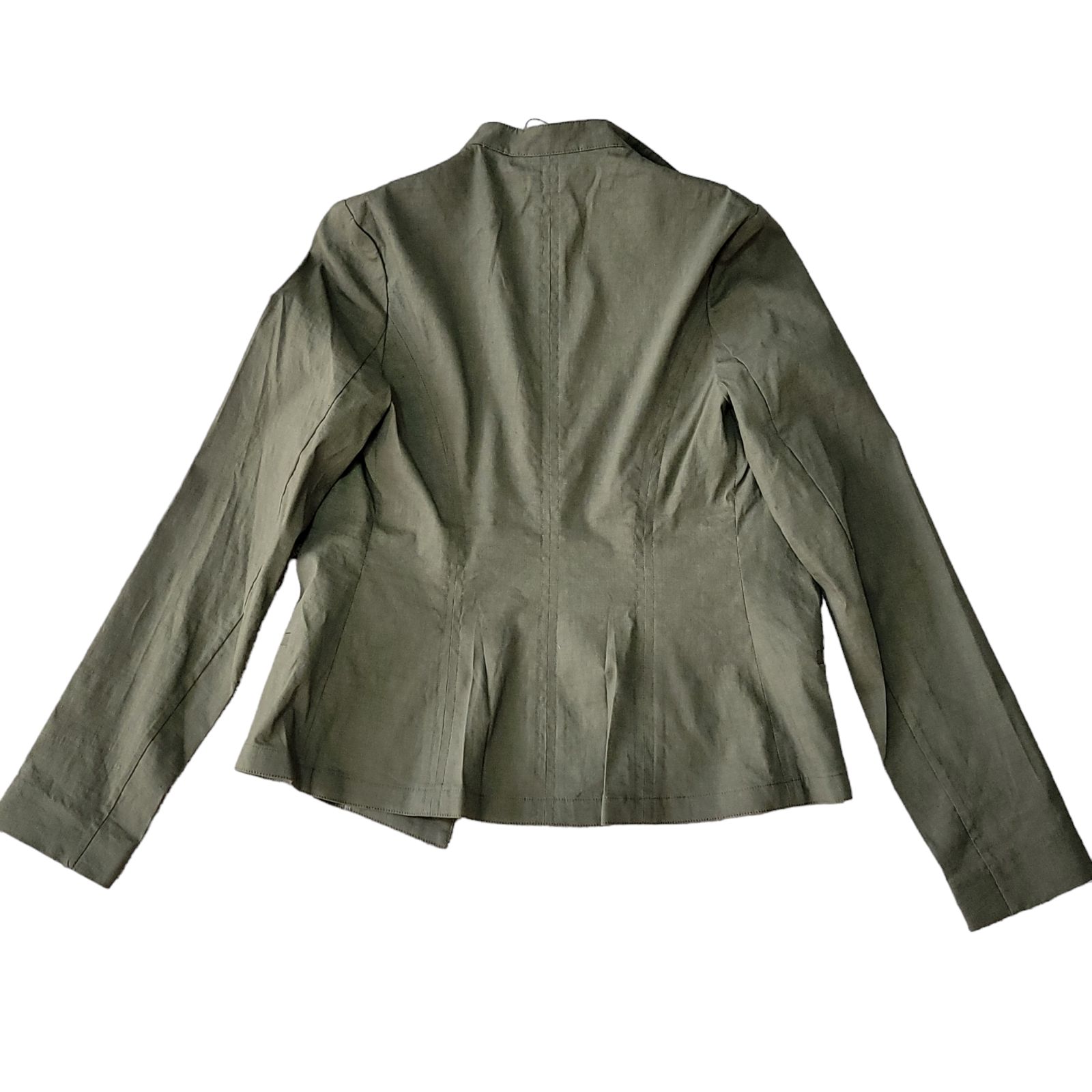 新品】オーガニックリネン 定価48,400円 セオリー theory ノーカラー 
