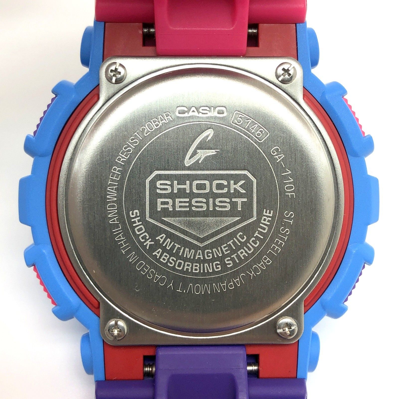 CASIO G-SHOCK 「 GA-110F-2JR MAN BOX フィギュア付き 中野