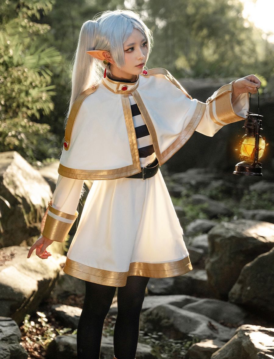 コストモ製 女性M フリーレン コスプレ衣装 Amazon.co.jp: [Xiannushen璽安女神] 葬送の