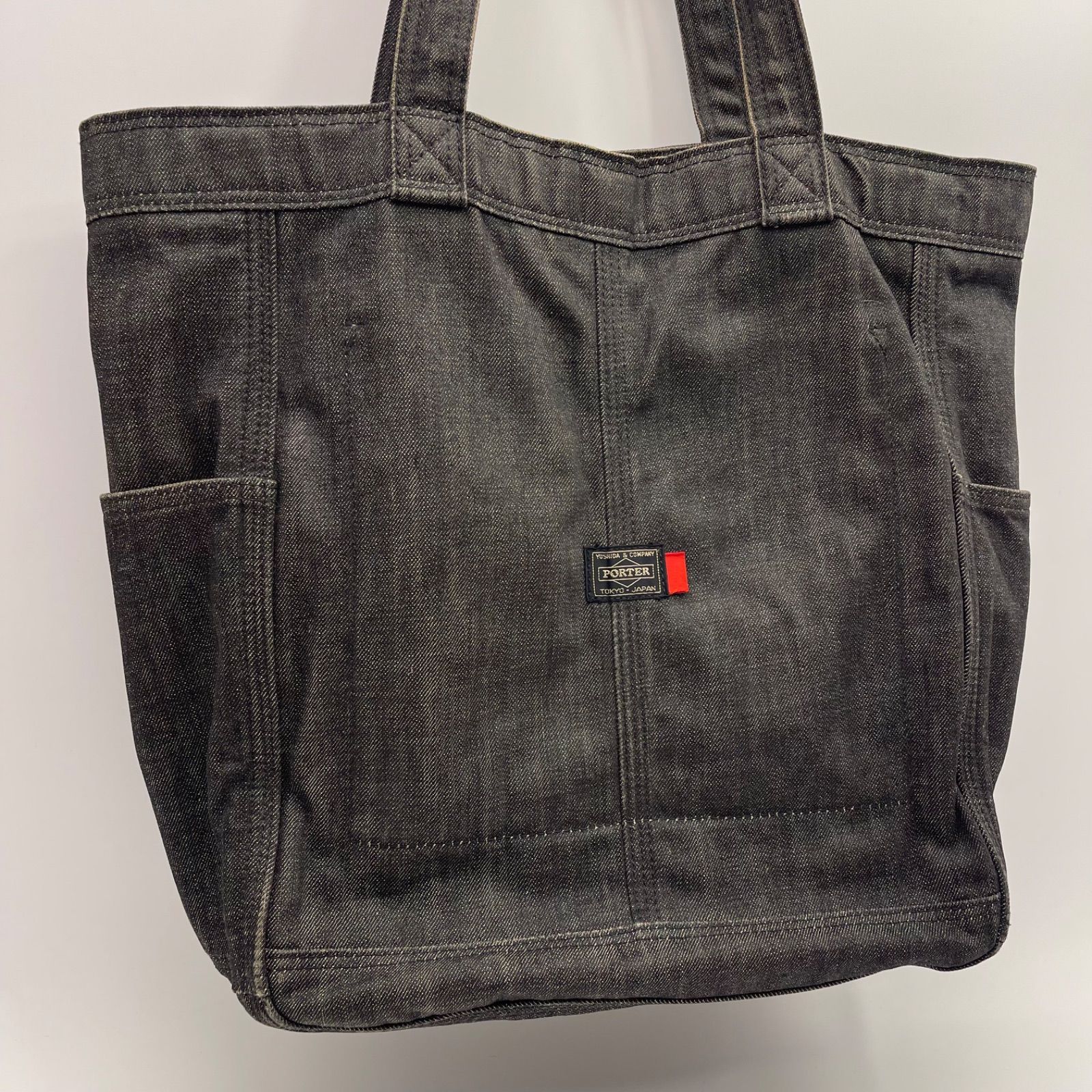 【激レア】PORTER×Levi's コラボ トートバッグ ブラック【美品✨】 激レア】PORTER×Levi´s コラボ トートバッグ ブラック【美品✨】