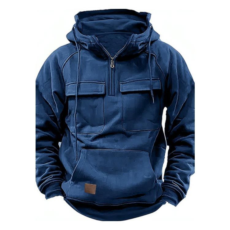 パーカー メンズ 春 秋 薄手 長袖 プルオーバーパーカー ZIP