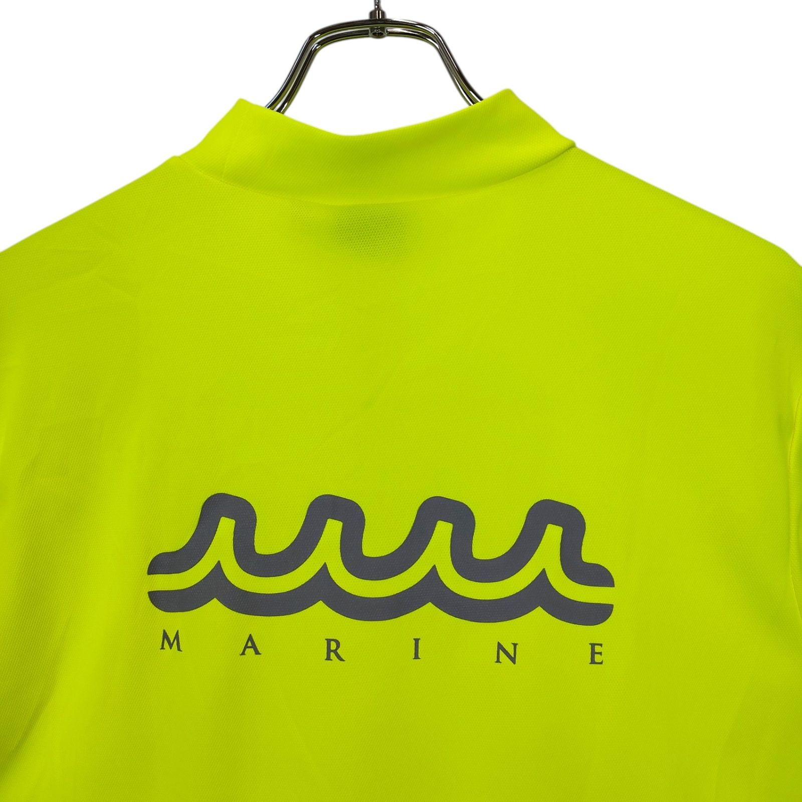 ムータマリン　半袖モックネック　Lサイズ　イエロー 中古 レディース ムータマリン muta MARINE ノースリーブ 1(S