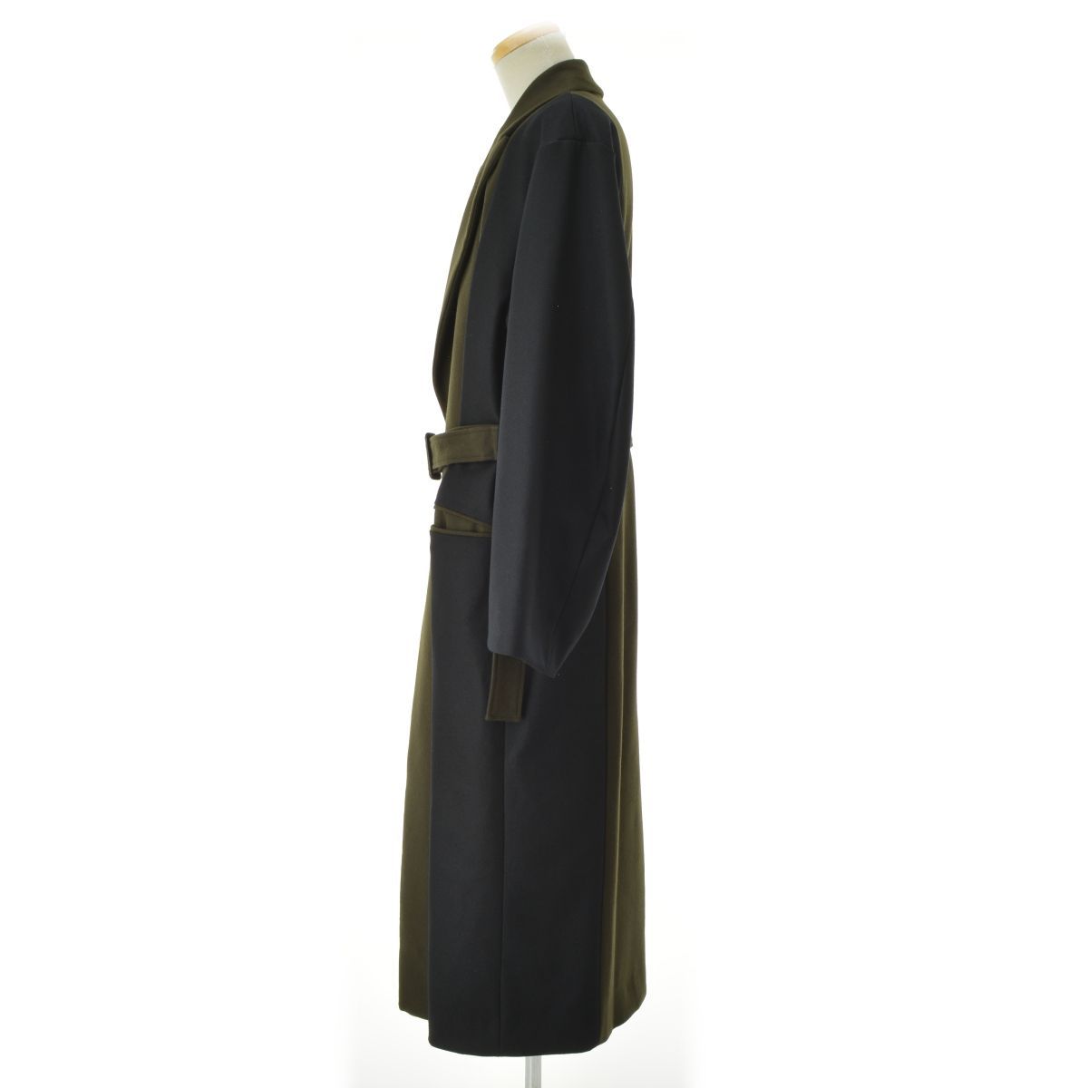 stein】23AW ST.599 Oversized Maxi-Length Double Breasted Coat