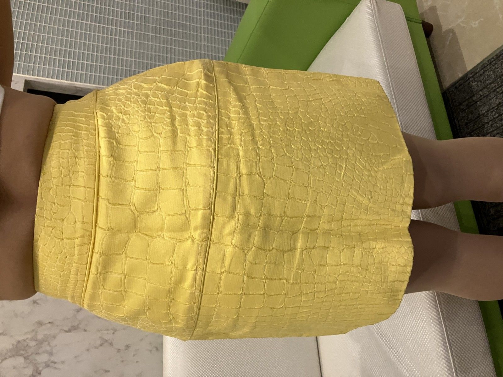 ヴェルサーチ　プリーツスカート 38 VERSACE（ヴェルサーチ）の「Versace - プリント プリーツスカート