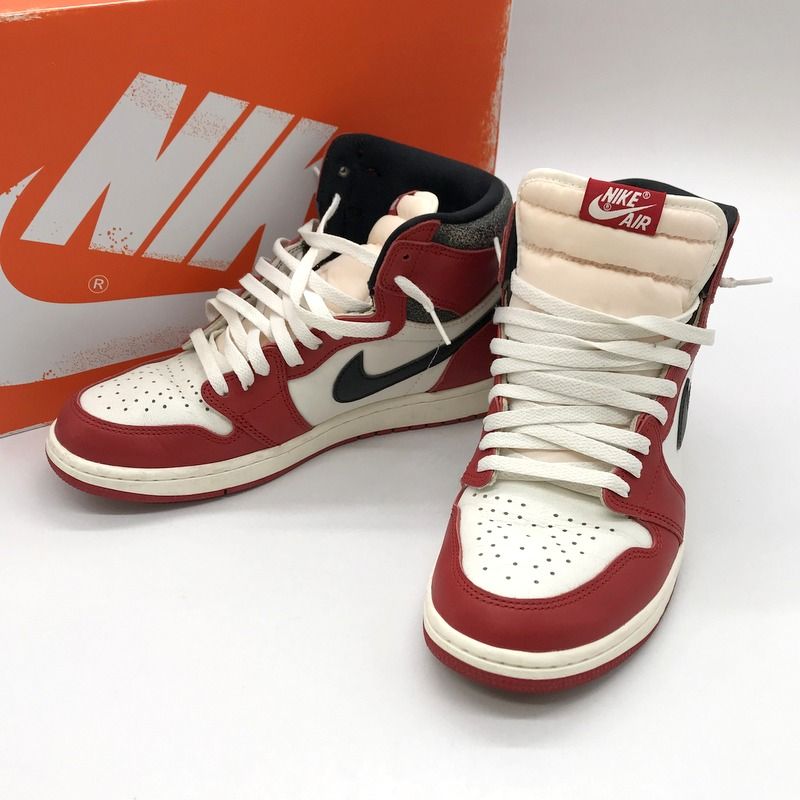 NIKE AIR JORDAN 1 RETRO HIGH OG スニーカー DZ5485-612 シカゴ ロストu0026ファウンド ハイカットシューズ  28cm ナイキ 靴 B11685