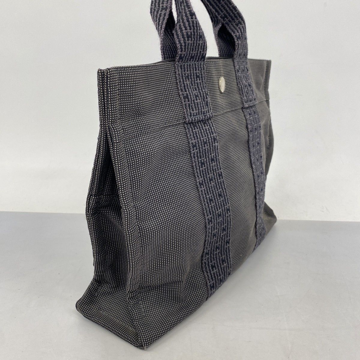 5gd4073-h】エルメス トートバッグ エールラインPM キャンバス