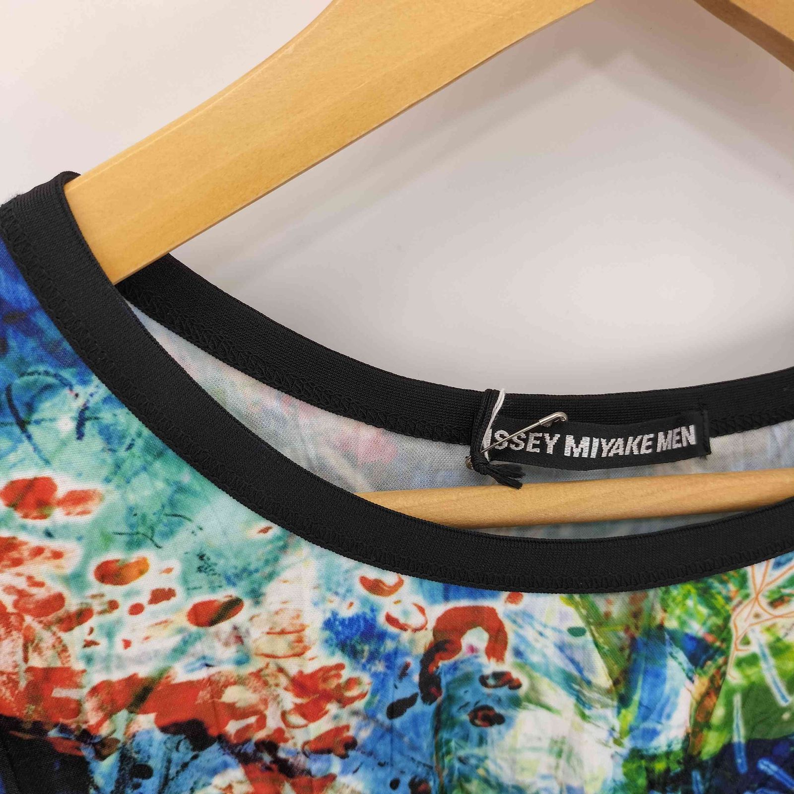 イッセイミヤケメン ISSEY MIYAKE MEN 13SS 黒タグ グラフィック