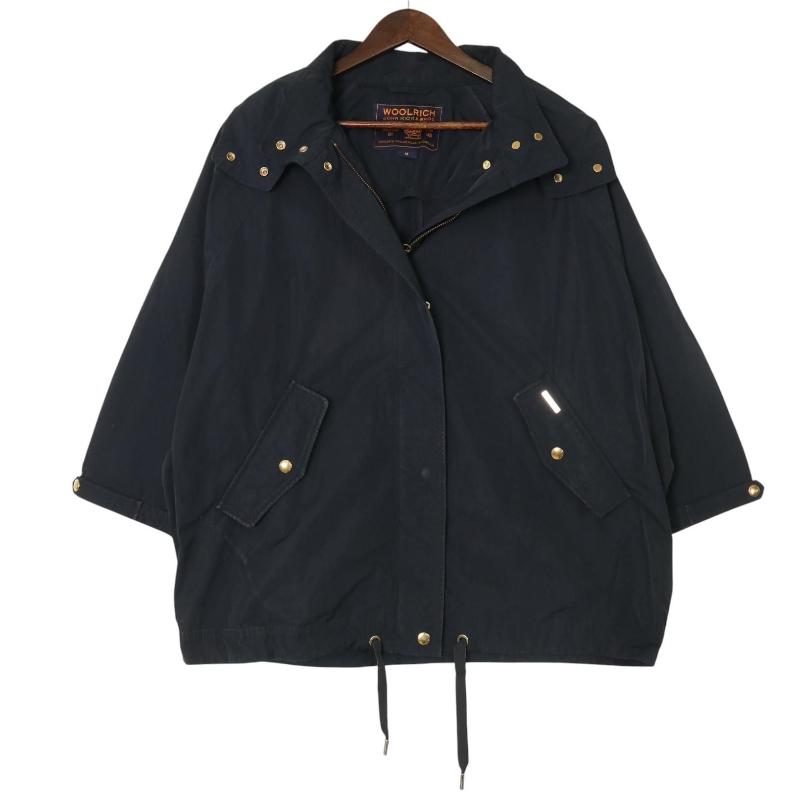 WOOLRICH(ウールリッチ) フーデッド ポリエステル ショート ジャケット 