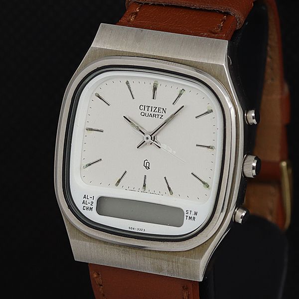 デッドストック CITIZEN シチズン アナデジ 8950 メンズ クォーツ