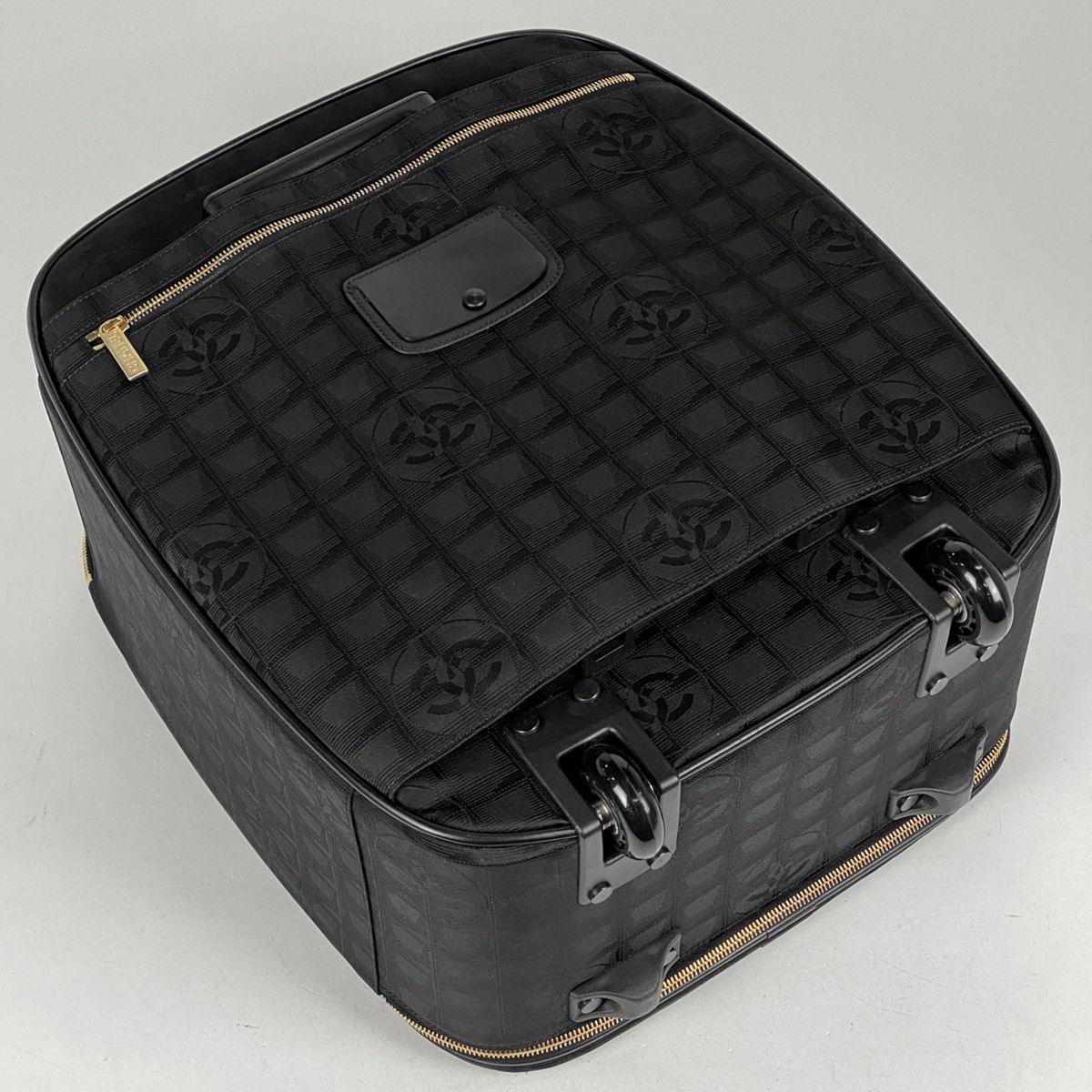 CHANEL シャネル トラベルライン キャリーケース キルティング ブラック