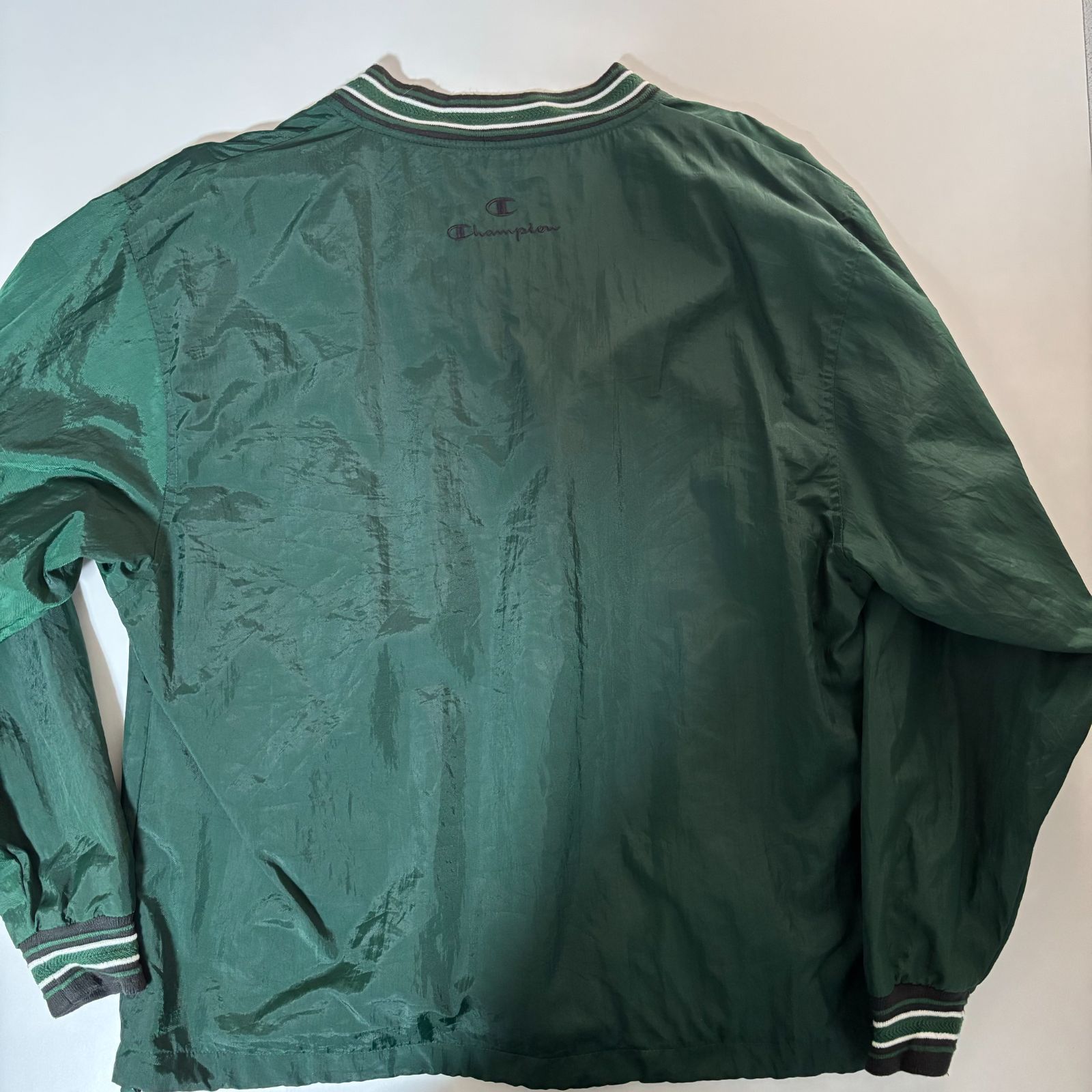 80s90s　チャンピオンナイロンジャケット　USA製　アノラック　ヴィンテージ SPEEDO】90s Nylon Anorak Parka XL USA規格 スピード ナイロン