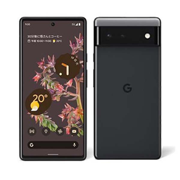 【中古】 Google Pixel6 128GB ストーミー ブラック SIMフリー 本体 au Aランク スマホ【送料無料】 gp6a128bk8mtm