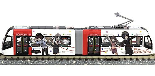 鉄コレ 富山ライトレール 鉄道むすめラッピング（A:赤） 【トミー