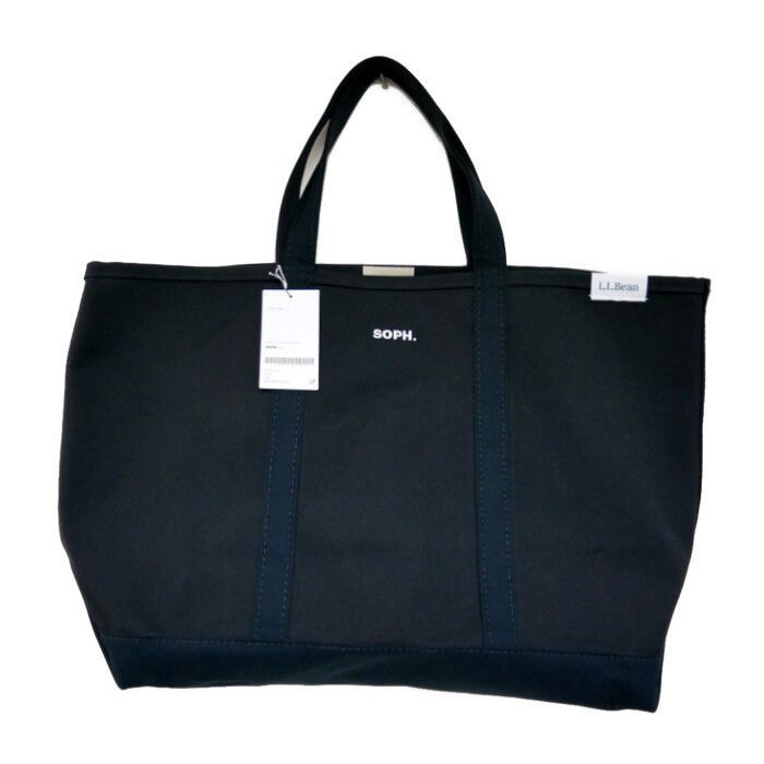 新品 SOPH. LLビーン ブラック トートバッグMサイズ SOPH. | L.L.Bean SOLID BOAT AND TOTE : MINI(FREE BLACK):