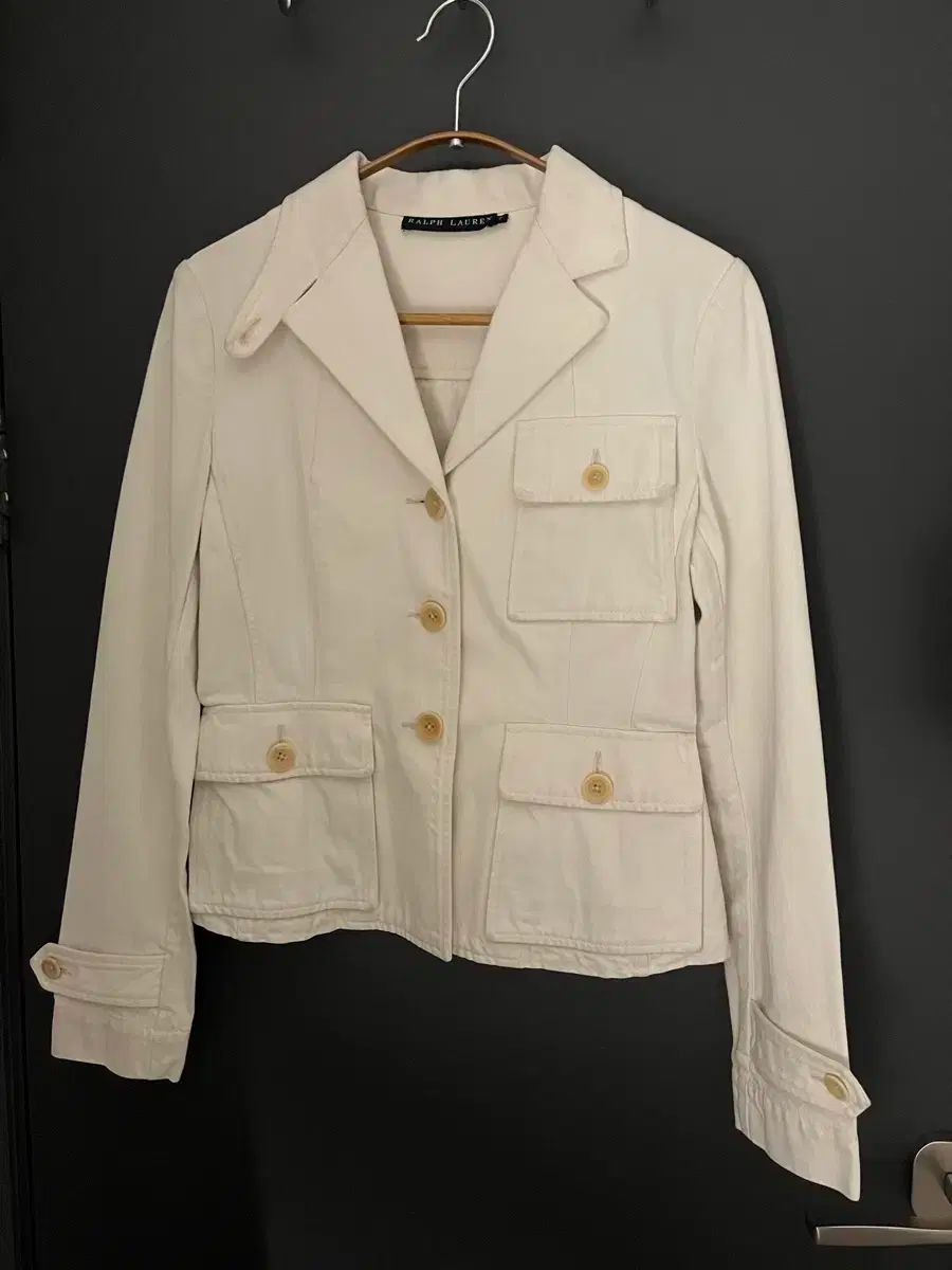ポロラルフローレン 正規品 白 ジャケット