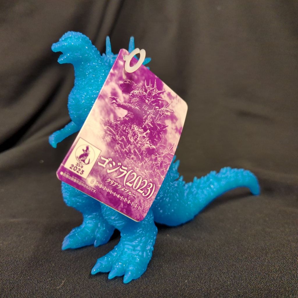 ゴジラ 2023 クリアラメブルー ゴジラ－1.0 ムービーモンスター タグ有 劇場限定ムービーモンスターシリーズ「ゴジラ−1.0」2023