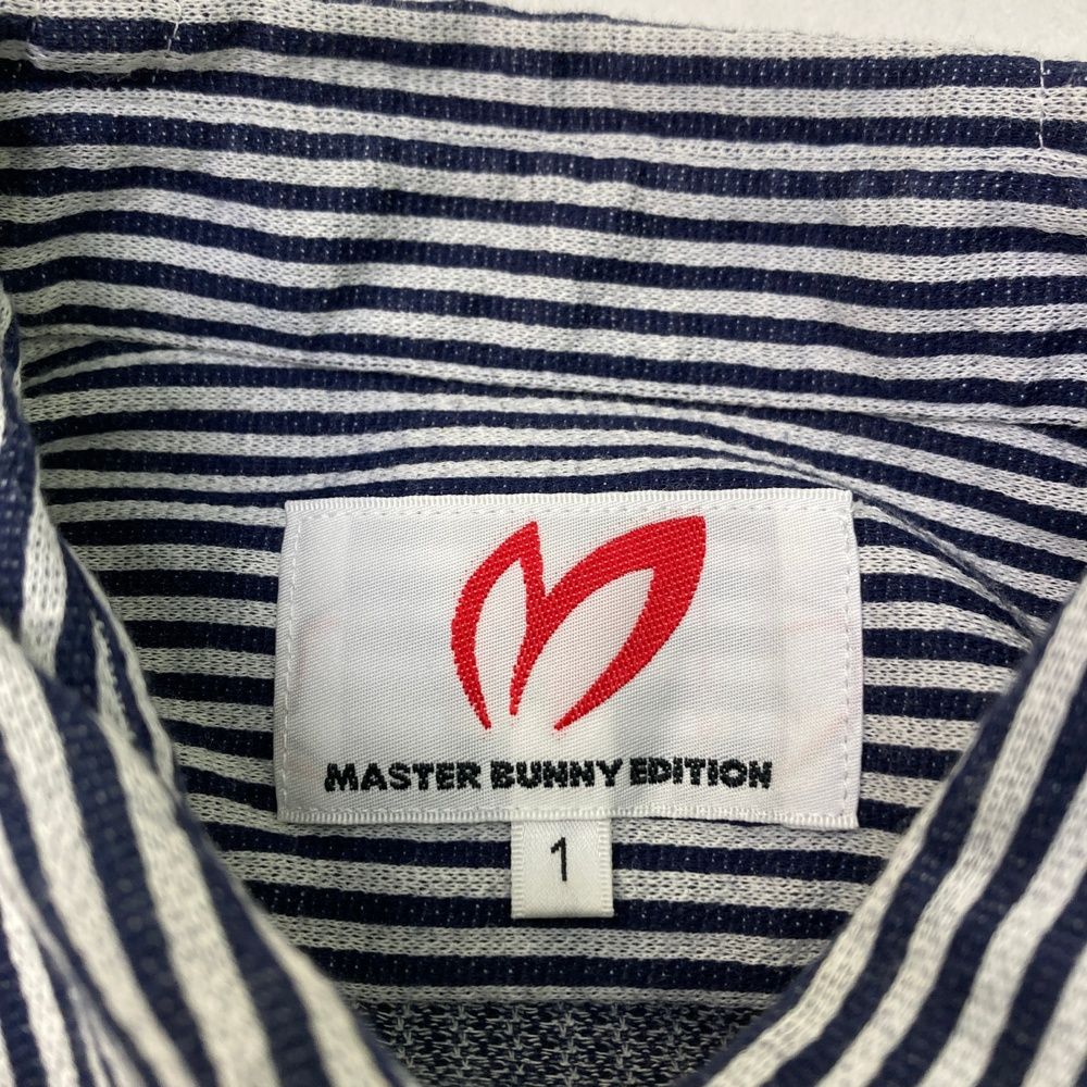 ⭐️MASTER BUNNY EDITION ストライプシャツ サイズ7 サイズ：1 MASTER BUNNY EDITION マスターバニーエディション