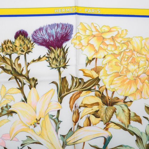 エルメス HERMES スカーフ カレ90 シルク REGINA 女王陛下