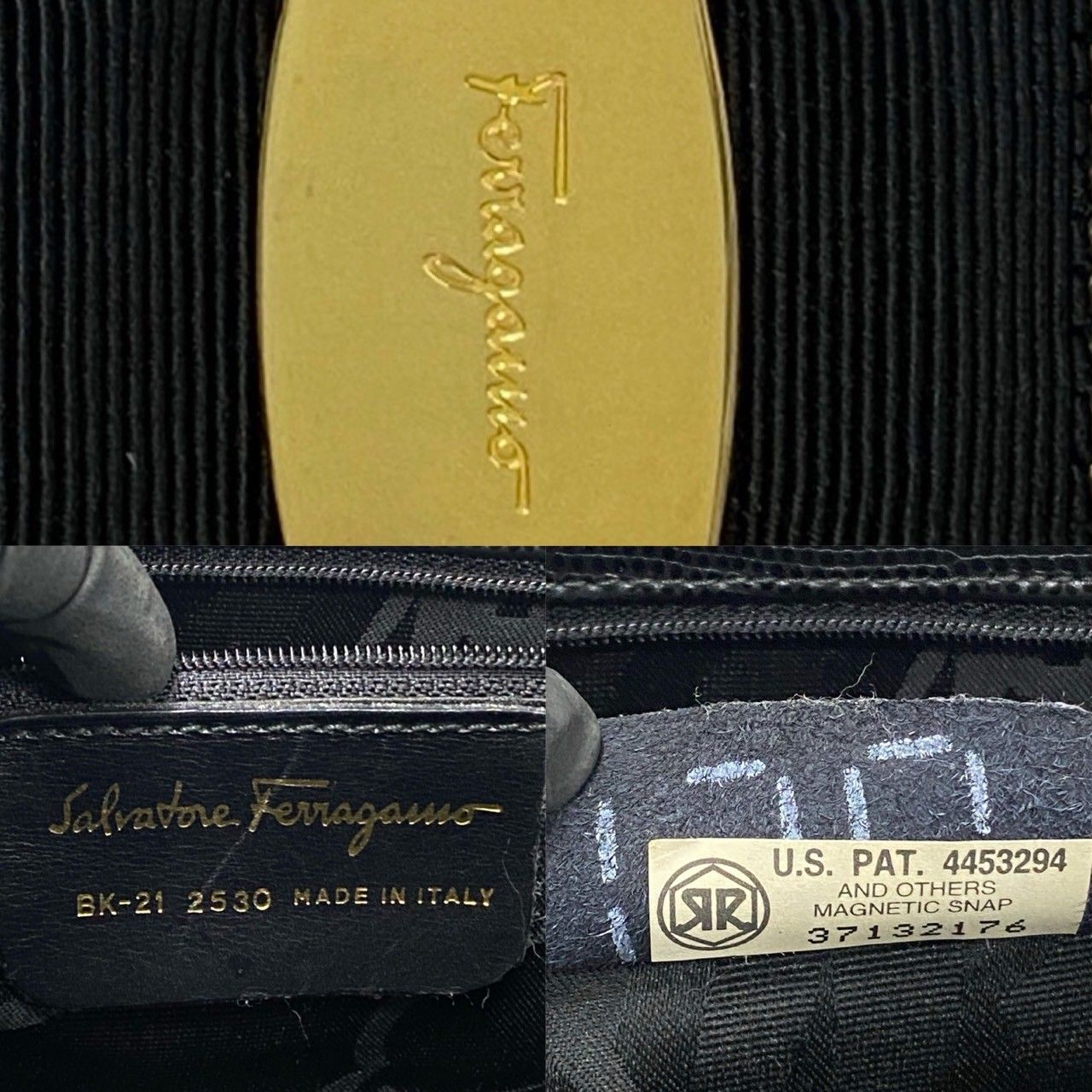 極 美品 Salvatore Ferragamo サルヴァトーレ フェラガモ ヴァラ