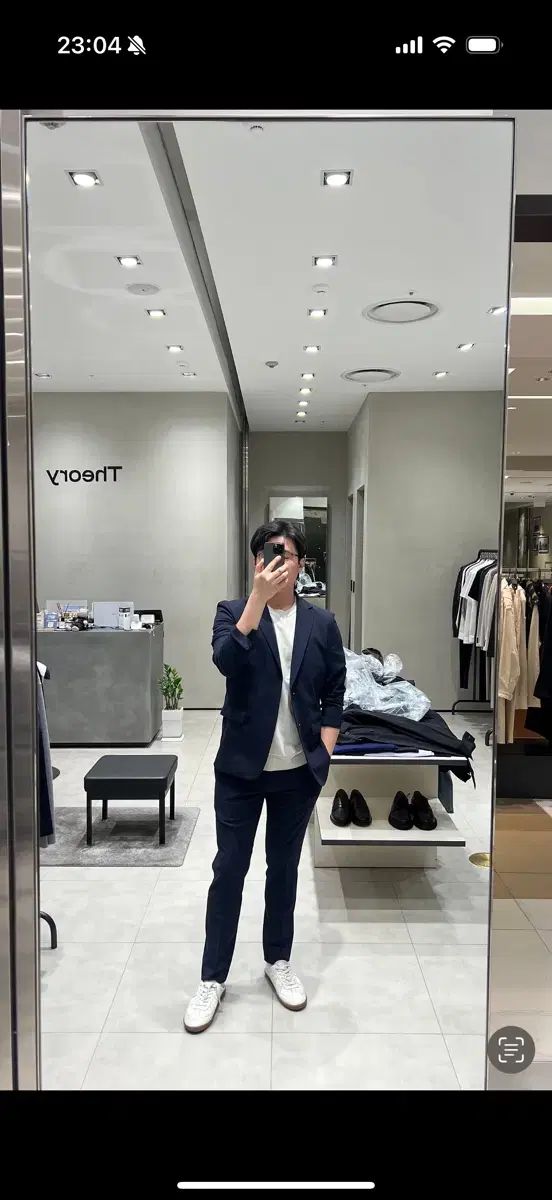 Theory セオリー 24ss サルトリアル シアサッカー ネイビー ボトムス 32 WWW_OLIVIERBERNSTEIN_COM