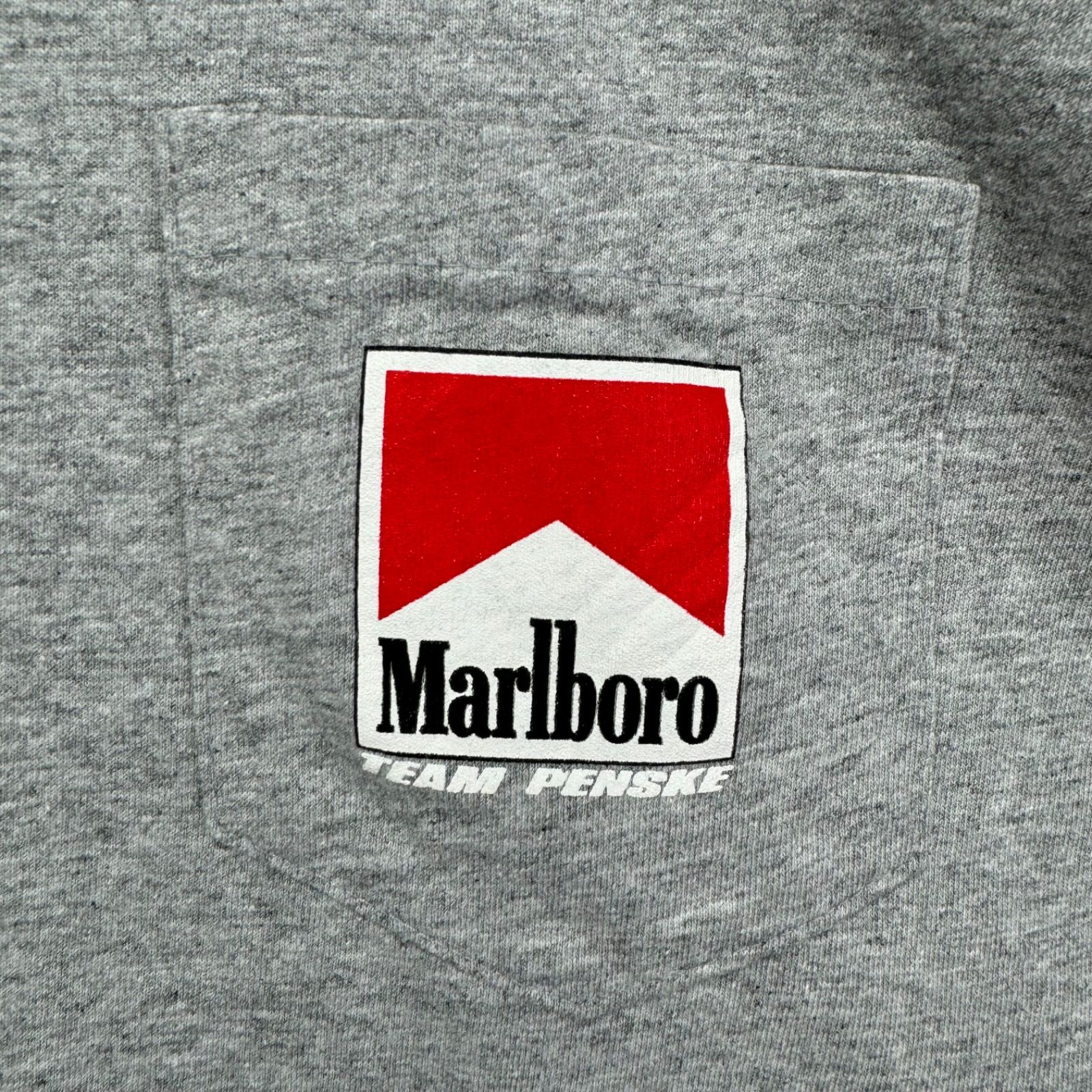 90s XL USA製 Marlboro マールボロ マルボロ タバコ 煙草 tabacco cigarettes Tee Jays ティージェイズ Tシャツ ポケT ポケットT ポケット付 企業T ヴィンテージ 古着