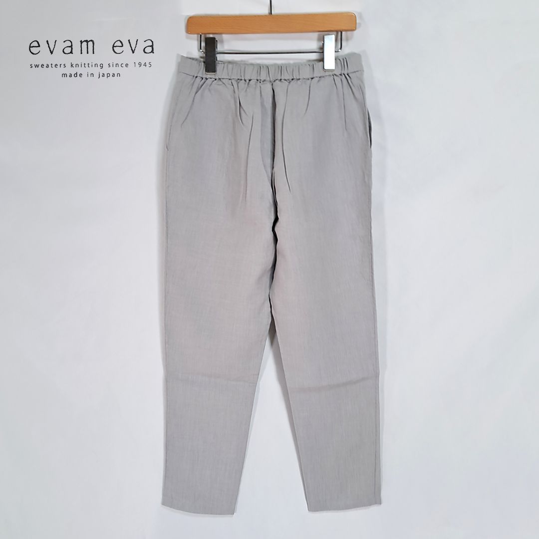 リネンタックイージーパンツ|evam eva|E191T219| |50%OFF