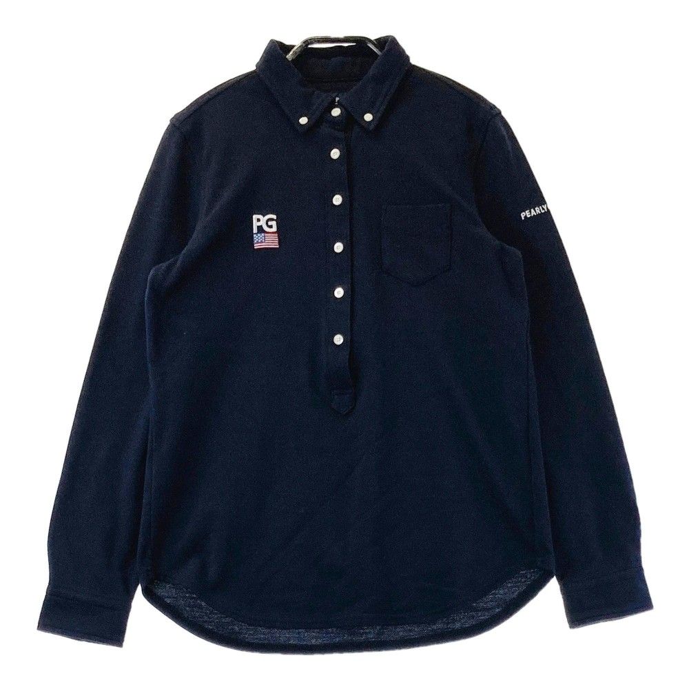 即決】PEARLY GATES パーリーゲイツ 長袖ポロシャツ チェック柄