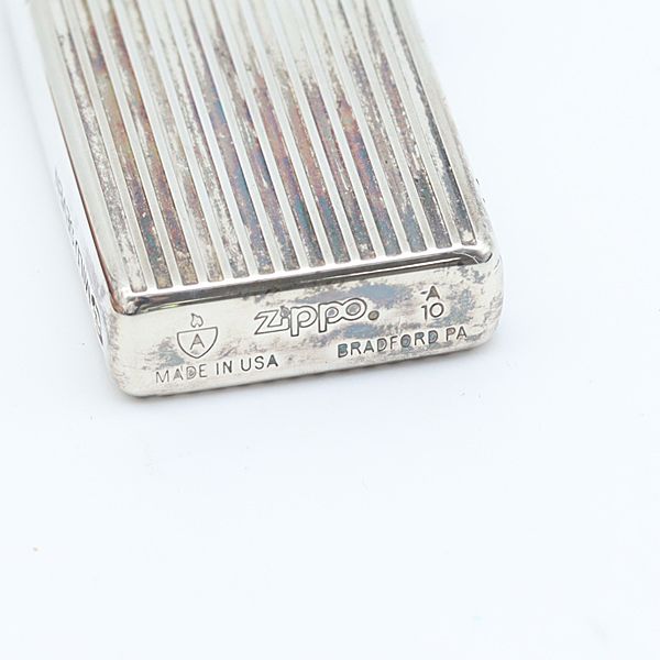 ジッポ オイルライター シルバーカラー マイルドセブン ブランド