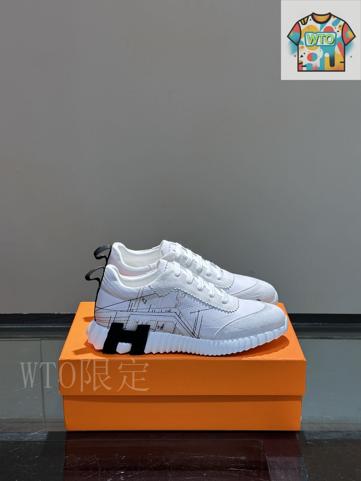 ☆人気モデル☆【HERMES】スニーカー BOUNCING 送料込み エルメス Bouncing ボーンシング スニーカー05 - メルカリ