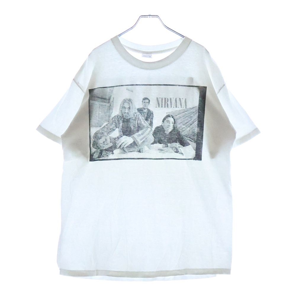 VINTAGE (ヴィンテージ) 90s NIRVANA 1996 PORTRAIT WHITE TEE