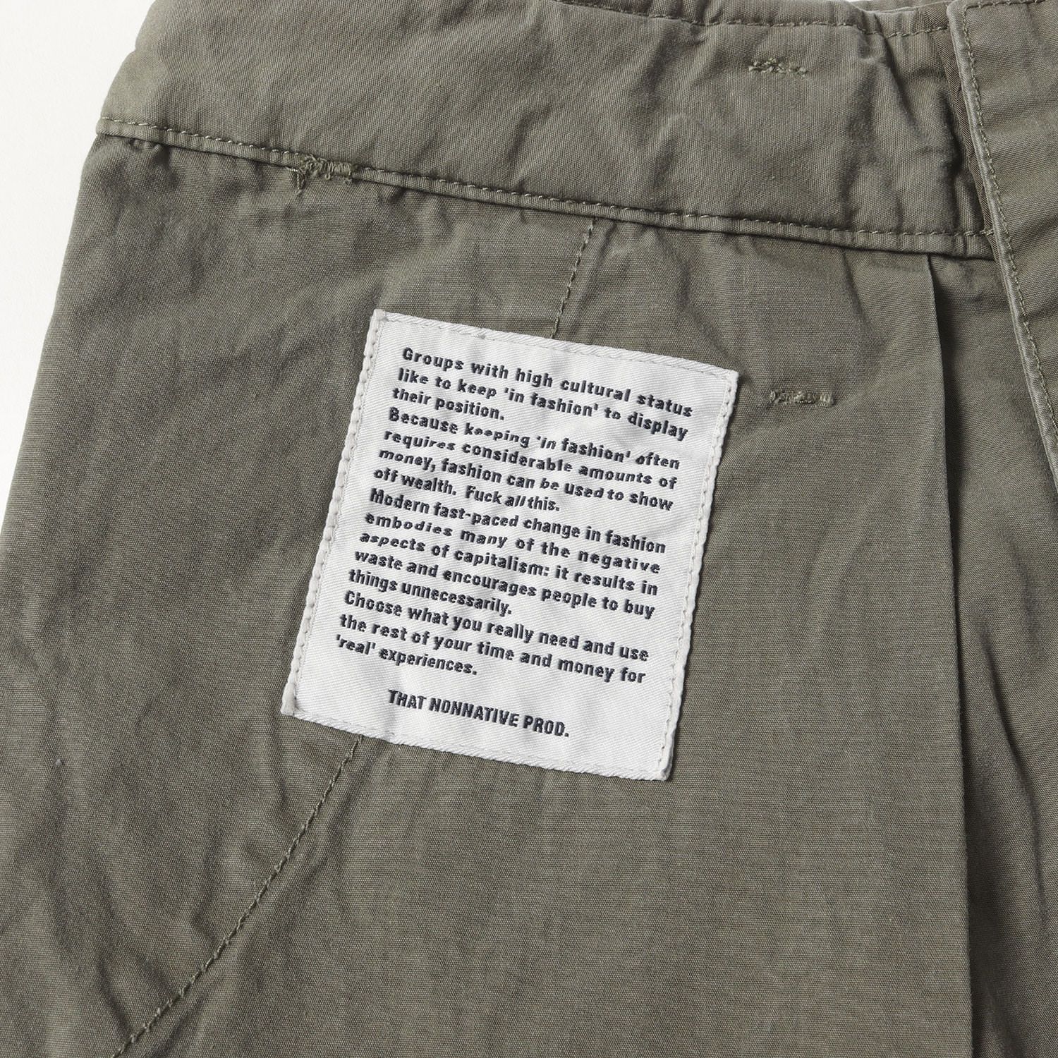 (美品) nonnative 25ss ショーツ 新品】NONNATIVE ノンネイティブ パンツ サイズ:1 / 25SS 硫化染め
