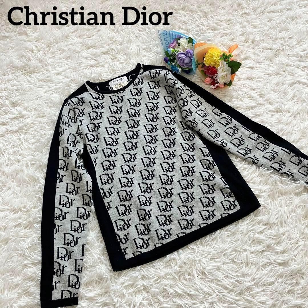 希少！Christian Dior ニットセーター トロッター柄 - cecati92.edu.mx