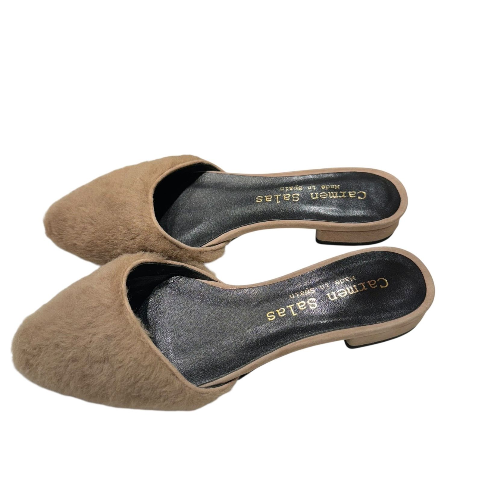 Carmen Salas カルメンサラス ファーミュール レディース ベージュ 36