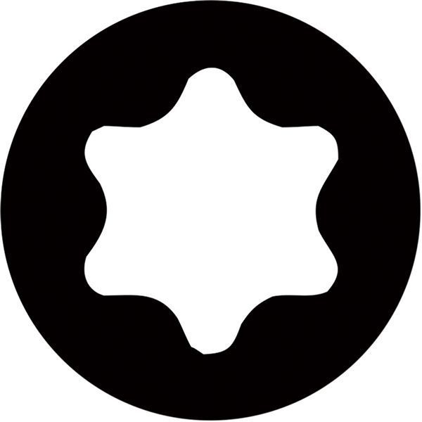 PB SWISS TOOLS ピービースイスツールズ 6本組クロスハンドルヘクスローブドライバーセット T8 T9 T10 T15 T20 T25 1551