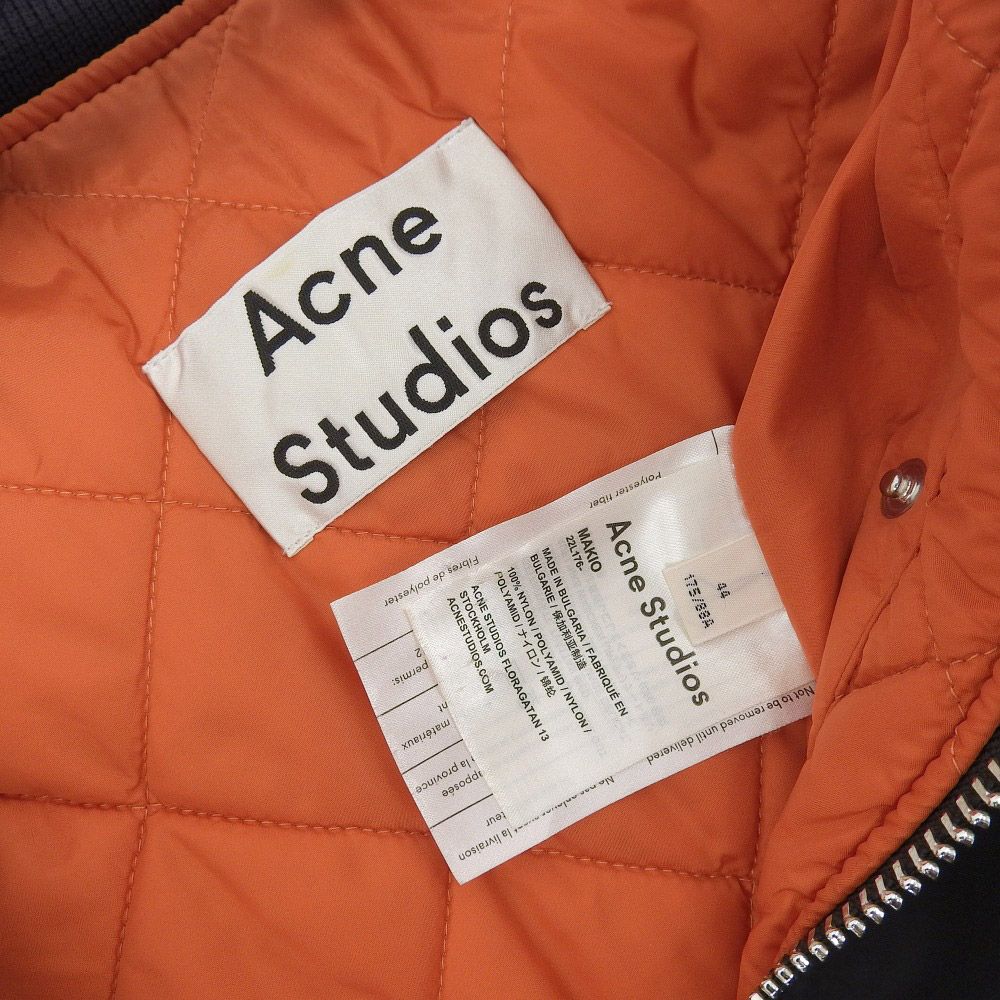 Acne Studios アクネストゥディオズ MAKIO MA-1 BOMBER JACKET ボンバー 44 - メルカリ