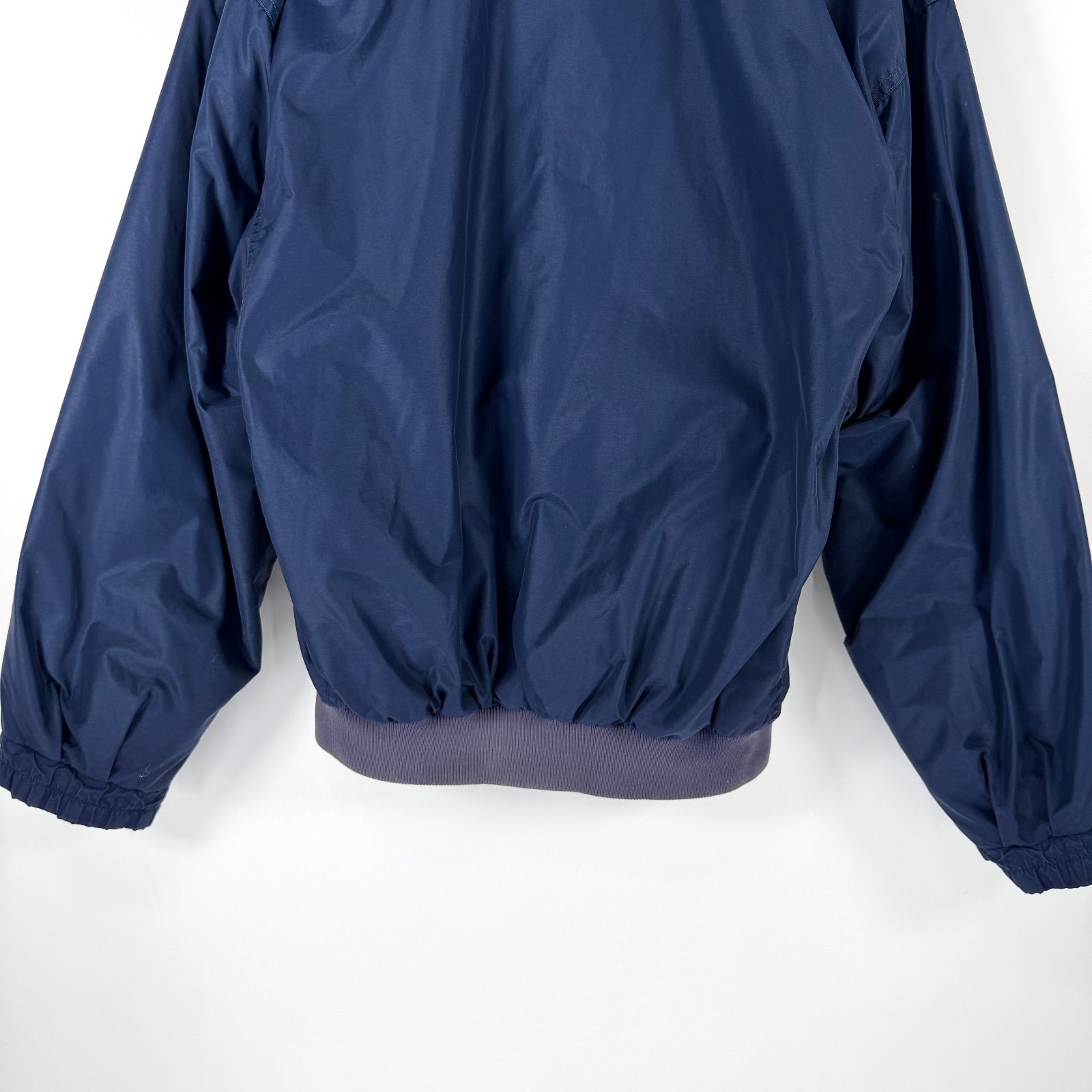 90s~00s ヴィンテージ Columbia ナイロンジャケット フリース 裏起毛 S 