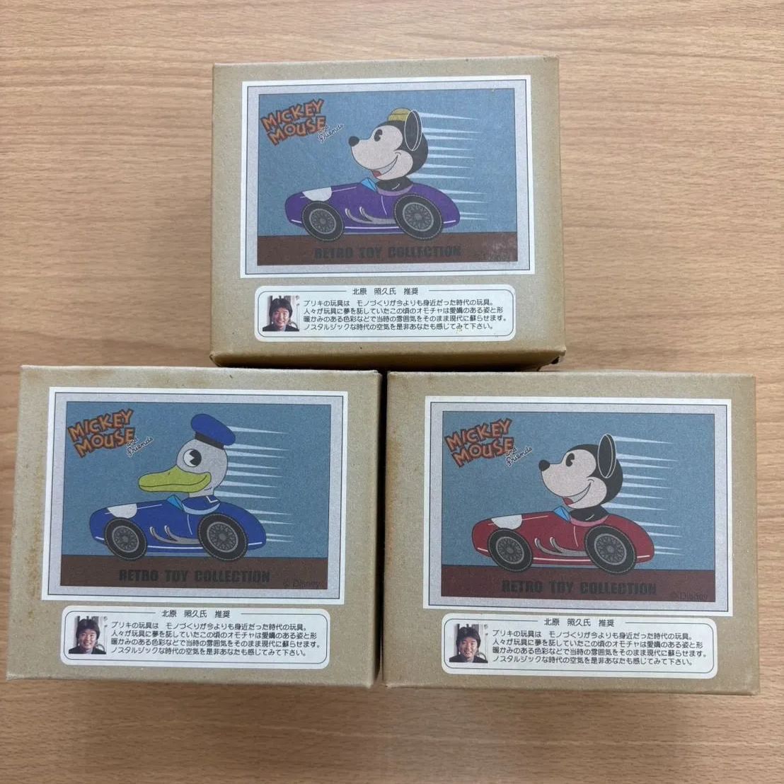 EL6】ディズニー レトロトイコレクション ブリキ おもちゃ