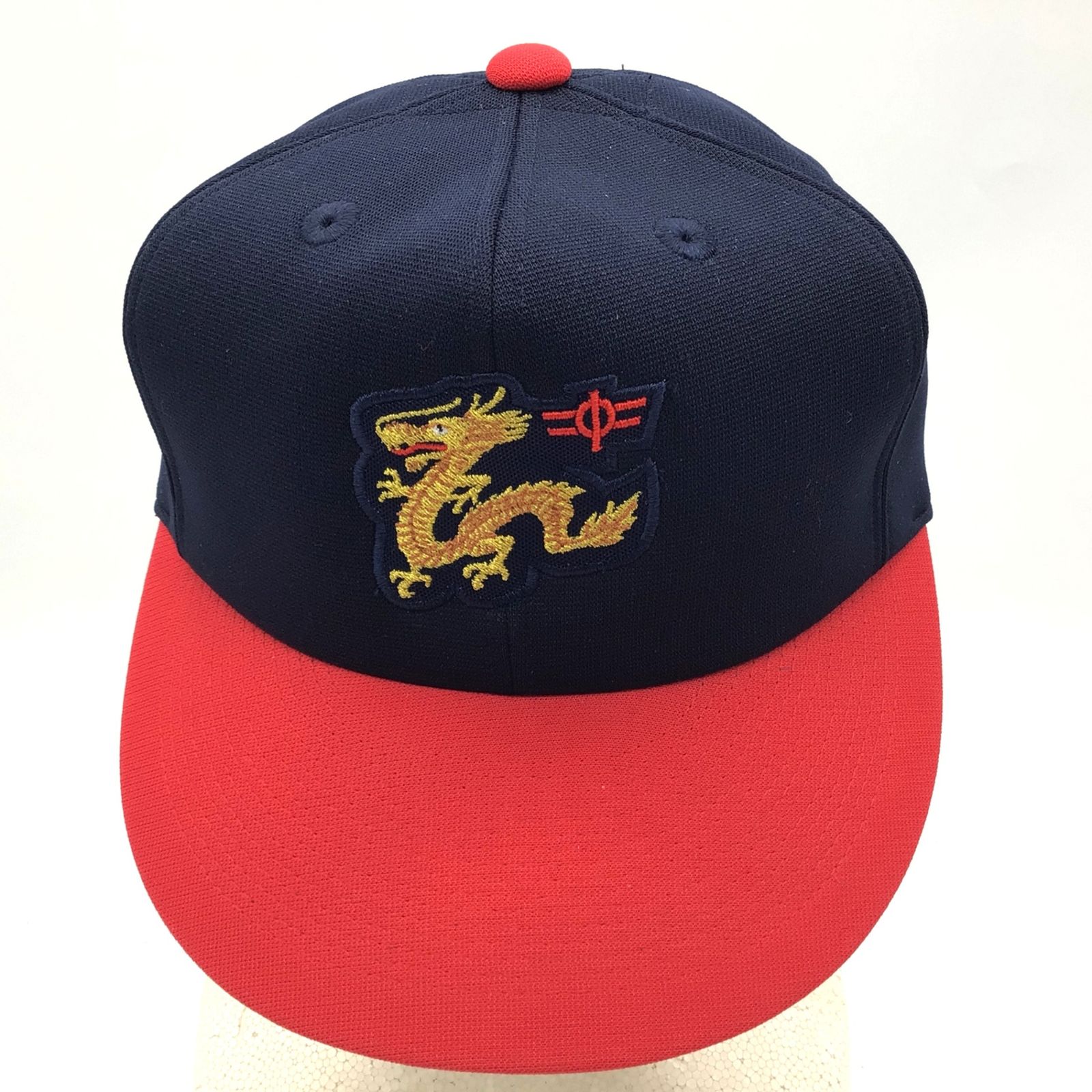 9491 中日ドラゴンズ 中日新聞 Haisai-PRO製 キャップ 帽子 金龍刺繍 58cm プロ野球 応援グッズ