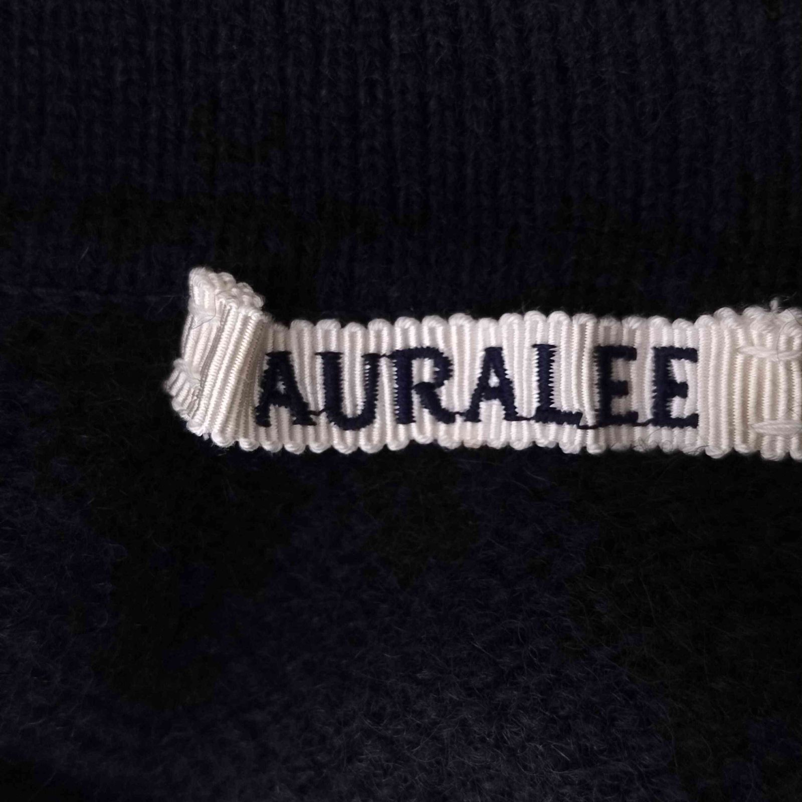 オーラリー AURALEE SHETLAND WOOL CASHMERE KNIT CARDIGAN メンズ 4 
