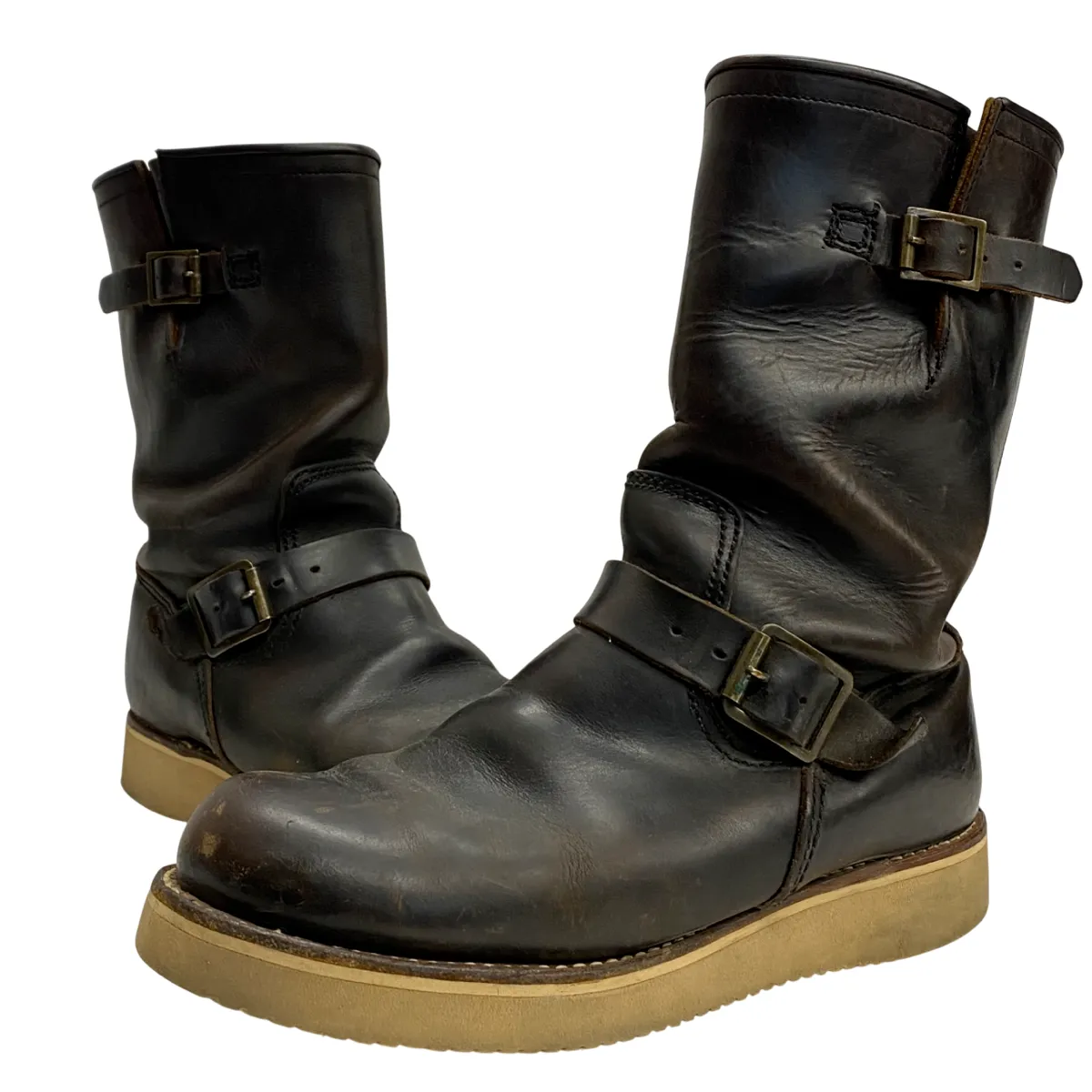 ローンウルフ✴︎LONE WOLF BOOTS ◇ワークブーツ 25.5〜26cm シュガー