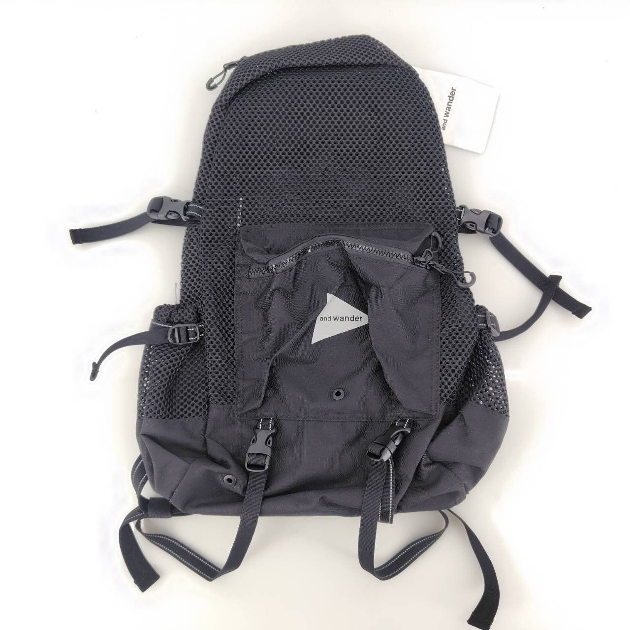 05w11493 アンドワンダー and wander 3D mesh backpack 3D